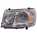 Headlight Halogen Chrome Left Driver Fits 2006-2007 Toyota Land Cruiser