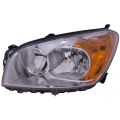 Halogen Headlight CAPA Certified Left Hand Driver Side Fits 2009-2012 Toyota RAV4 Japan Built