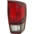 Tail Lights Compatible With 18-22 Toyota Tacoma CAPA Certified Passenger Side LED Tail Lamp. For Base SR SR5 TRD SPORT TRD OFF-ROAD Models Without Black Bezel