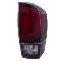 Tail Light Black Bezel CAPA Certified Right Passenger Fits 2017-2018 Toyota Tacoma