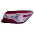 Outer Tail Light CAPA Certified Right Passenger Fits 2018-2020 Toyota Camry XLE