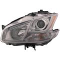 Headlight HID CAPA Certified Left Hand Driver Side Fits 2009-2014 Nissan Maxima Headlamp Includes Bulb and Ballast