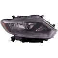 Headlight Halogen Right Passenger CAPA Certified Fits 2014-2016 Nissan Rogue