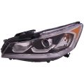 Headlight Halogen CAPA Certified Left Driver Fits 2017 Honda Accord Hybrid Sedan