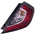 Tail Light Outer Right Passenger Fits 2017-2021 Honda Civic Hatchback/ 2017-2019 Type R