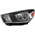 Headlight CAPA Certified Left Driver Fits 2018-2022 KIA Rio 5 Sedan and Hatchback