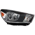 Headlight CAPA Certified Right Passenger Fits 2018-2022 KIA Rio 5 Sedan and Hatchback