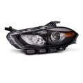 Headlight Halogen Black Housing Left Driver Assembly Fits 2013-2015 Dodge Dart