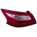 Outer Tail Light Left Driver Fits 2016-2017 Nissan Altima 4Door Sedan