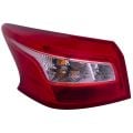 Tail Light Left Driver Fits 2016-2018 Nissan Sentra 4Dr Sedan