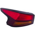 Tail Light For Nissan Altima 19-22 CAPA Certified Tail Lamp Left Hand Driver Side