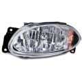 Headlight Fits 98-03 Ford Escort Zx2 Coupe Halogen Driver Side Chrome Housing