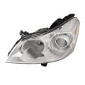 Headlight Halogen Chrome Driver Left Assembly Fits 2009-2012 Chevrolet Traverse (LTZ). This Headlight Fits The LTZ Model ONLY.