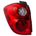 Tail Light Left Driver Side Assembly Fits 2010-2015 Chevrolet Equinox