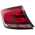 Outer Tail Light Left Driver Side Assembly For Honda Civic Sedan 2013-2015