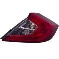 Body Mounted Tail Light Right Passenger Fits 2016-2021 Honda Civic Sedan