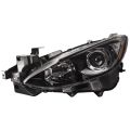 Headlight Halogen Type Driver Left 4-Door Sedan Fits 2014-2016 Mazda 3