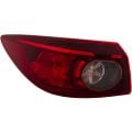 Tail Light For 14-18 Mazda 3 Sedan Rear Driver Left Outer Tail Lamp