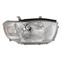 2008-2010 Toyota Highlander (Japan Built) Base/ Limited Model Chrome Passenger Side Halogen Headlight