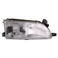 1994-1997 Toyota Corolla New Passenger Right Side Halogen Headlight Replacement Assembly