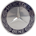 OE Genuine Mercedes-Benz Take Off Blue Wreath Silver Center Cap A 171-400-0025 for GLC CAP9440