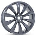 New 21" x 8.5" Front Wheel for Tesla Model S 2012-2017 Charcoal Rim 98727