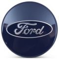 OE Genuine Ford Focus Fusion Escape Edge Fiesta C-Max Blue Center Cap with Ford Logo  CAP3333