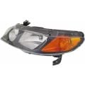 New Replacement Headlight for Honda Civic Driver Side 2006 2007 2008 HO2502125