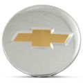 OE Genuine Chevrolet Center Cap Chrome  W/ Gold Logo CAP5479