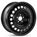 New 16" x 6.5" Replacement Wheel for Ram Promaster City 2015-2022 Black Rim 02547