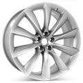 22" x 9" Tesla Model X 2016 2017 2018 2019 2020 2021 Factory OEM Front Wheel Silver Rim 97771