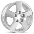 Brand New 16” x 6.5” Dodge Grand Caravan 2008 2009 2010 2011 2012 Factory OEM Wheel Machined w/ Silver Rim 2334