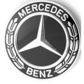 OE Genuine Mercedes-Benz Take Off Black Center Cap for C Class CAP8568