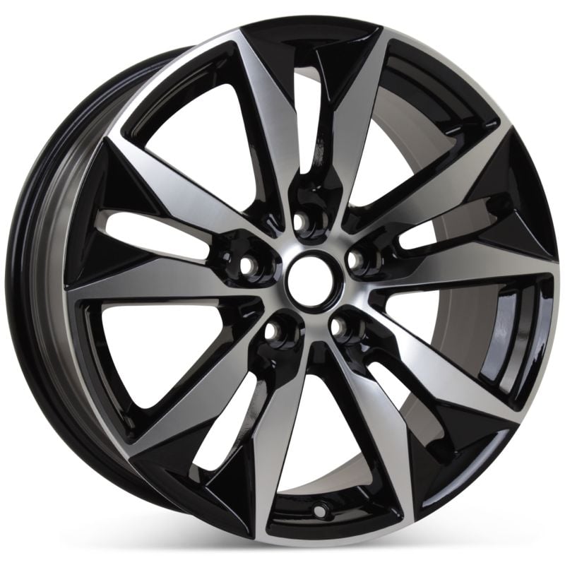 2016-2018 Chevy Malibu Black Rims | 18 Replacement Wheels