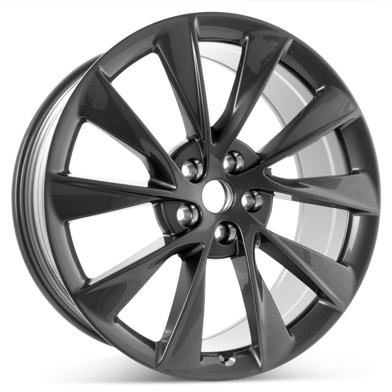 New 21 x 9 Replacement Rear Wheel for Tesla Model S 2018 2019 2020 2021 ...